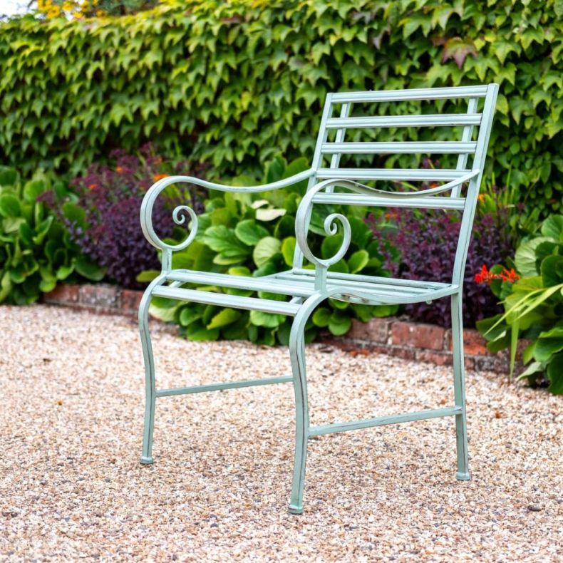 Slatted Chair, Green