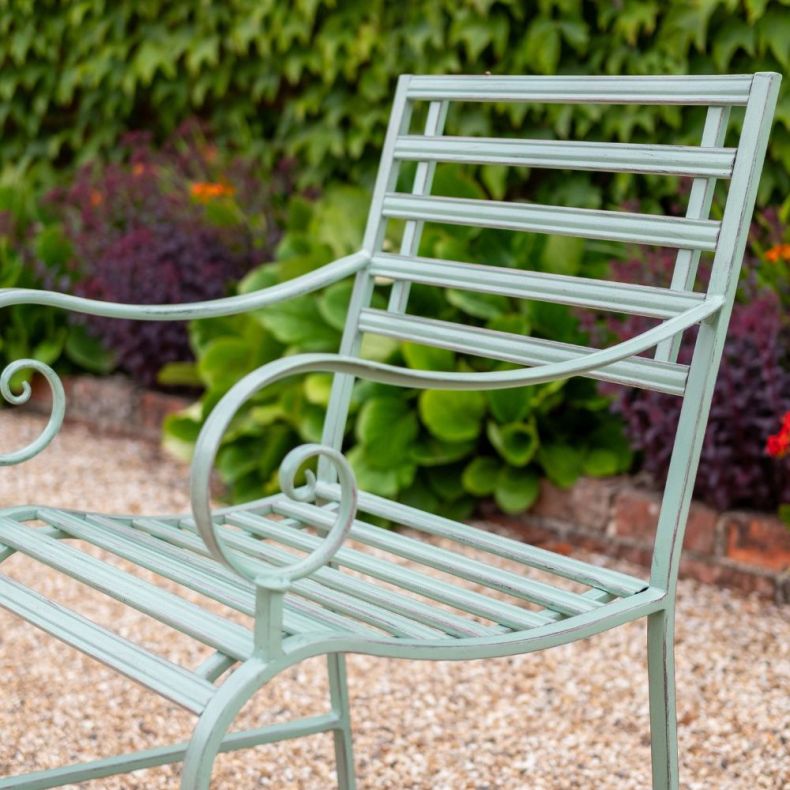 Slatted Chair, Green