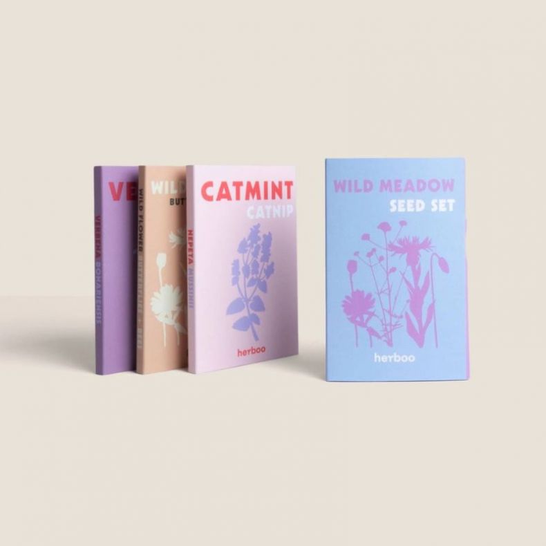 Herboo Wild Meadow Seed Set