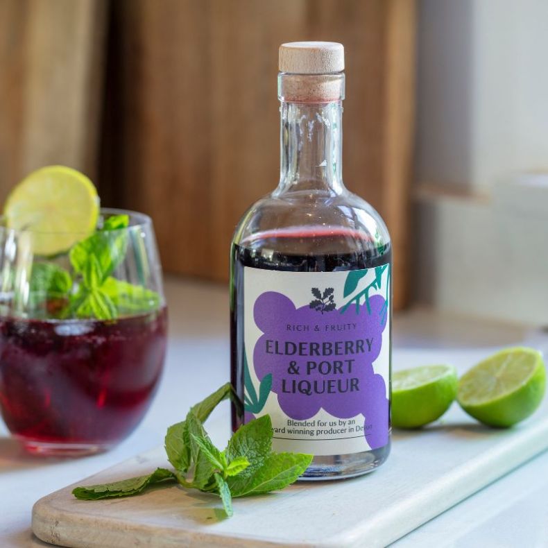 National Trust Elderberry and Port Liqueur