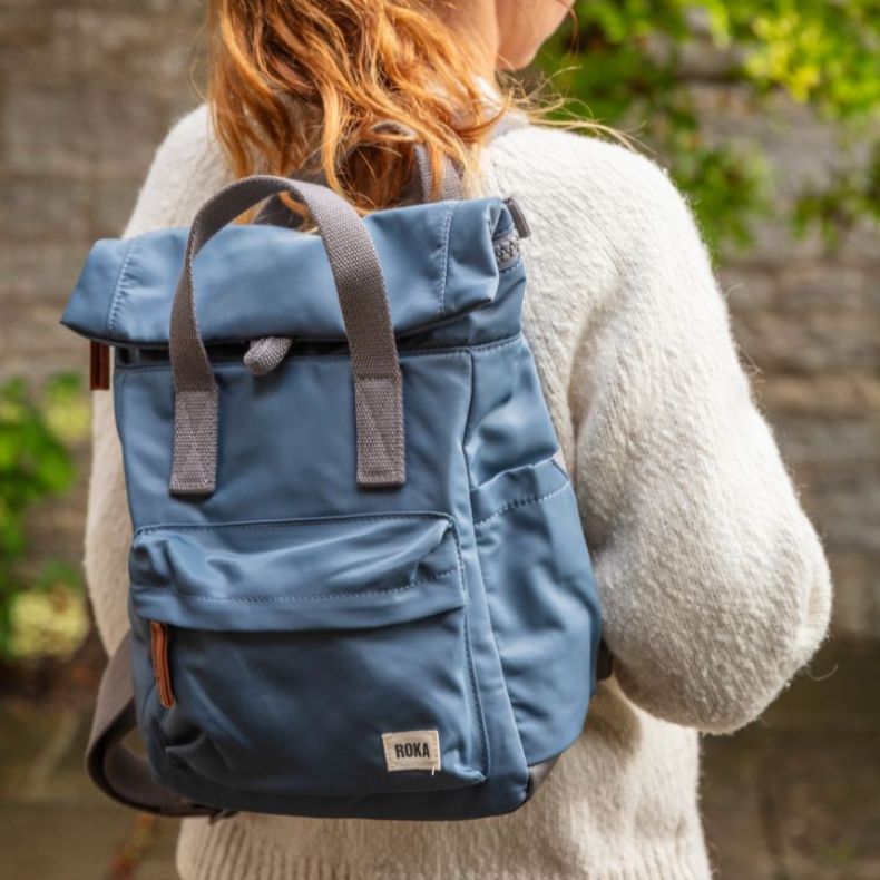 ROKA Canfield B Medium Airforce Navy Backpack