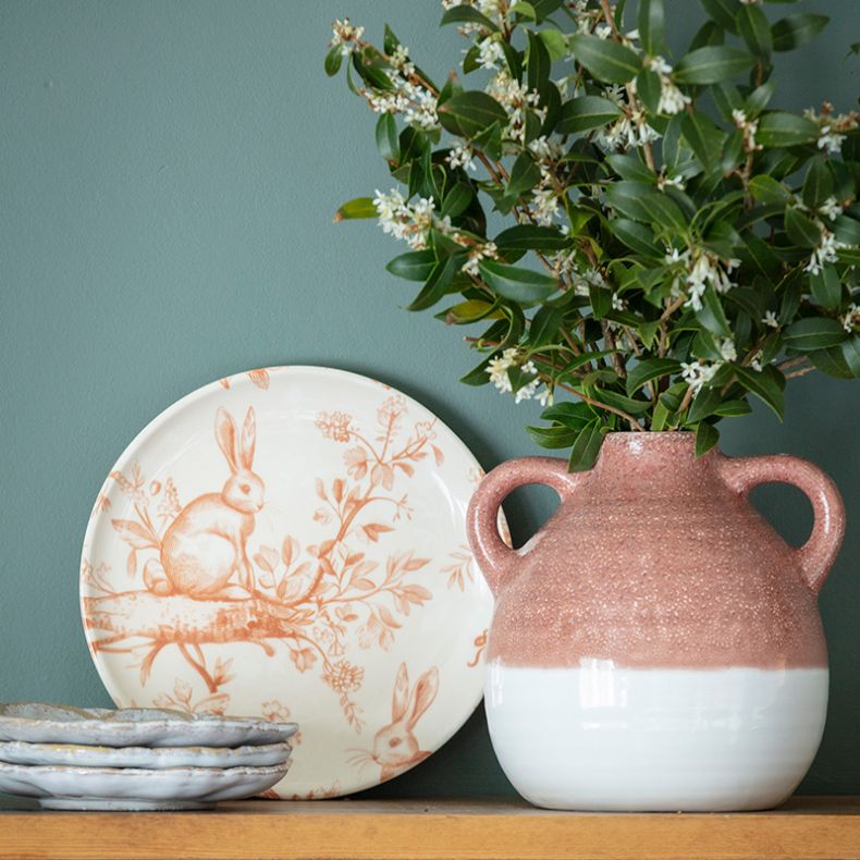 Ceramic Ladybug Vase