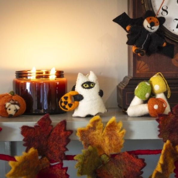 Halloween felt decorations
