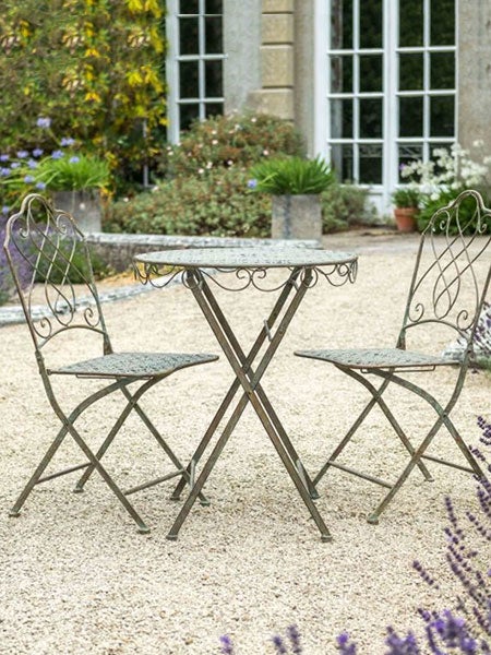 Garden furniture bistro set