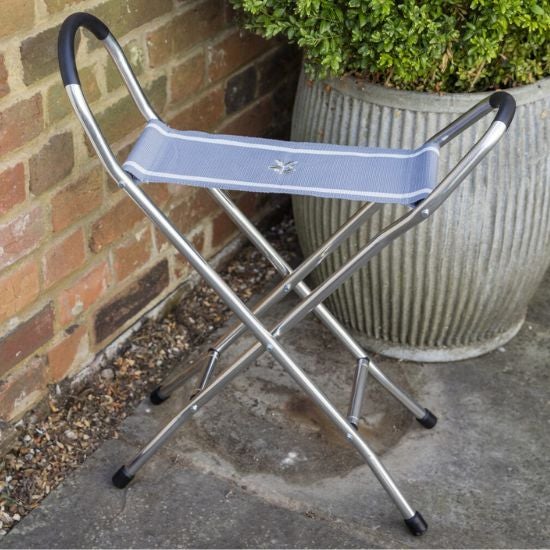National Trust Quattro Stool, Duck Egg Blue