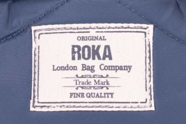 Roka backpack label