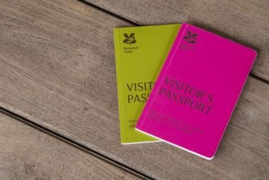 Stationary accessories. Image is of National Trust Passports